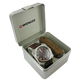 Набор Wenger часы 77014 + нож 1.17.09.830 - Фото №3
