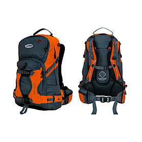 Рюкзак спортивний Terra Incognita Snow-Tech 40 оранжево-сірий
