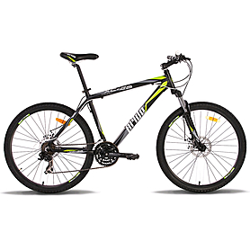 Велосипед горный Pride XC-26 Disc 2014 - 26", рама - 15", черно-зеленый (SKD-38-37)