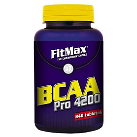 Аминокомплекс FitMax BCAA Pro 4200 (240 капсул)