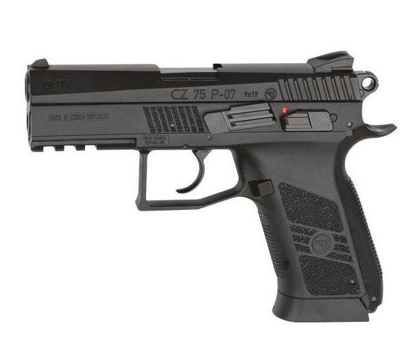 

Пистолет пневматический (СО2) ASG CZ 75 P-07 Blowback 4,5 мм
