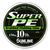 Шнур Sunline Super PE 150м 0.165мм 10LB / 4.5кг білий