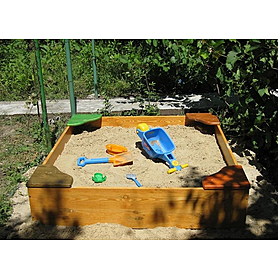 Песочница деревянная для детей