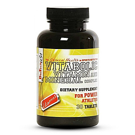 Комплекс вітамінів і мінералів BioTech Vitabolic (30 капсул)