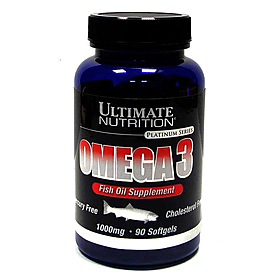 Комплекс жирных кислот Ultimate Nutrition Omega 3 (90 капсул)