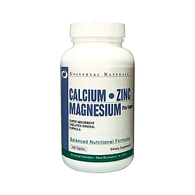Комплекс минералов Universal Calcium-Zinc-Magnesium (100 таблеток)