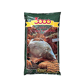 Прикормка Sensas 3000 Carp Fine Particules (1 кг)