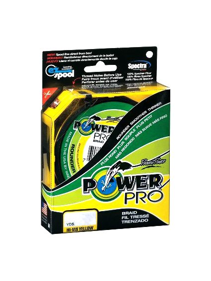 

Шнур Power Pro 8lb (135 m 0.13 mm), 8 kg желтый