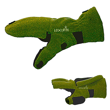 Перчатки–варежки отстегивающиеся Norfin (зеленые)