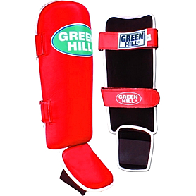 Защита для ног (голень+стопа) Green Hill Somo (красная)