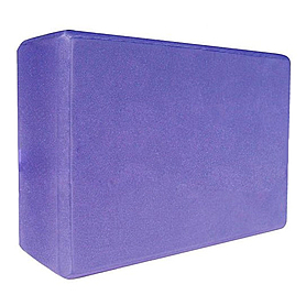 Йога-блок Pro Supra 15,5x7,5 см фиолетовый