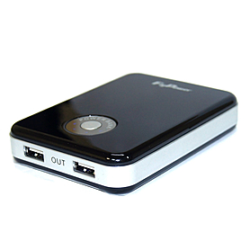 Устройство зарядное мобильное для планшетов и телефонов Power Bank 8000 - Фото №3