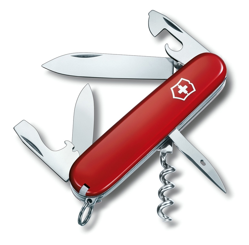 

Нож швейцарский Victorinox Swiss Army Spartan красный