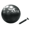 Мяч для фитнеса (фитбол) 65 см с рисунками упражнений Tunturi