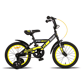 Велосипед детский Pride Flash 2015 - 16", рама - 16", черный матовый (SKD-78-86)