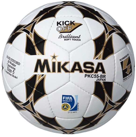 

Мяч футбольный Mikasa Kick Off Brilliant PKC55BR1 (Оригинал), Черный