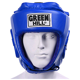 Шлем боксерский Green Hill Five Star (синий) - Фото №2