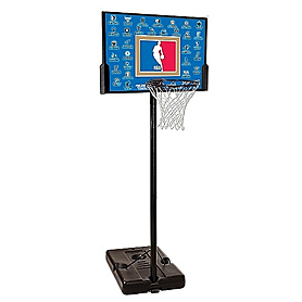Стойка баскетбольная Spalding (мобильная) NBA Teams 44" Rectangle Composite