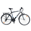 Велосипед городской Optima Hunter - 28", рама - 22",  черно-серебристый (Opt-28-000-BS)