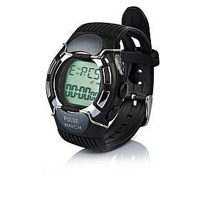 Пульсотахограф - наручные часы профессиональный HRM-2518 черные