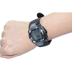 Пульсотахограф - наручний годинник професійний HRM-2518 чорні - Фото №3