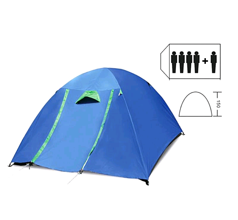 

Палатка Mountain Outdoor (ZLT) 4+1 (220х250х150 см) двухслойная