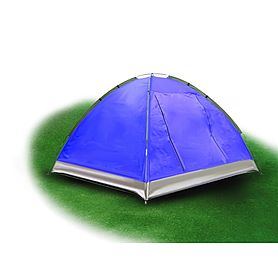 Палатка трехместная Mountain Outdoor Skyroc (ZLT) 213х197х133 см синий - Фото №2