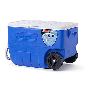 Термобокс Cooler 50QT WHLD Blue Low Pro - Фото №2