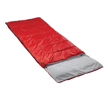 Мешок спальный (спальник) Кемпинг Rest с подушкой красный