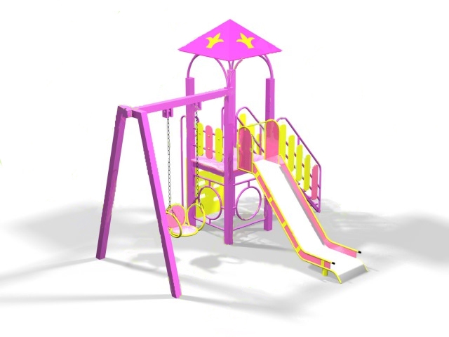 

Комплекс игровой Kinderland Барби 1.03