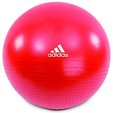 Мяч гимнастический (фитбол) 65 см Adidas красный