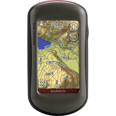 Портативный GPS навигатор Garmin Oregon 550T без карты НавЛюкс