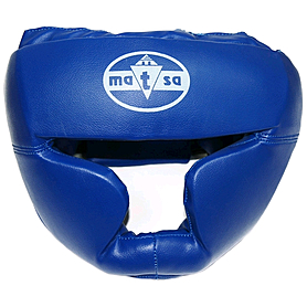 Шлем тренировочный Matsa PVC синий
