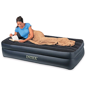 Кровать надувная односпальная Intex 66721 (191х99х47 см) - Фото №2