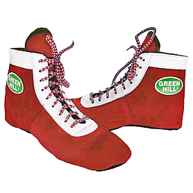 Обувь для занятий самбо (самбетки) красная Green Hill