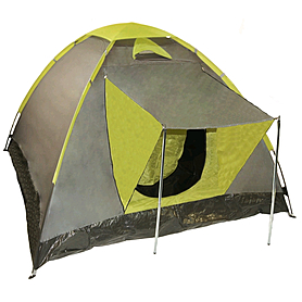 Палатка трехместная Mountain Outdoor Set (ZLT) 200х200х135 см хаки