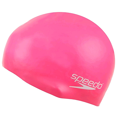 Шапочка для плавания детская Speedo Moulded Silicone Cap Ju Pink
