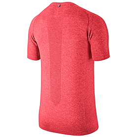 Футболка мужская Nike Dri-Fit Knit SS красная - Фото №2