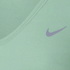 Футболка женская Nike Dri-Fit Knit Texture V-Neck зеленая - Фото №3
