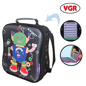 Рюкзак детский мини VGR "Робот" черный