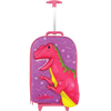 Чемодан детский VGR "Динозавр" розовый с 3D изображением - Фото №2