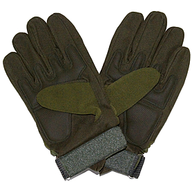 Перчатки тактические полнопалые Oakley 94025 зеленые - Фото №2