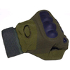 Перчатки тактические полнопалые Oakley 94025 зеленые - Фото №3