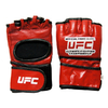 Перчатки без пальцев кожаные UFC MA-1803 (красные)