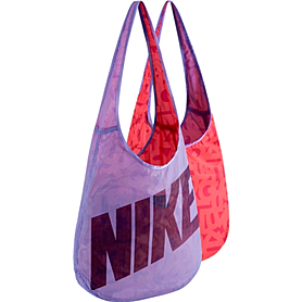 Сумка женская Nike Graphic Reversible Tote фиолетовый с красным