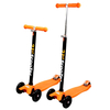 Самокат трехколесный с наклоном руля 21st Scooter Z-36 оранжевый