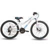 Велосипед подростковый горный Pride Pilot 2015 - 24'', рама - 24", бело-синий (SKD-72-31)