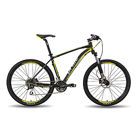Велосипед горный Pride XC-650 HD 2015 - 27,5", рама - 19", черно-жёлтый (SKD-89-05)