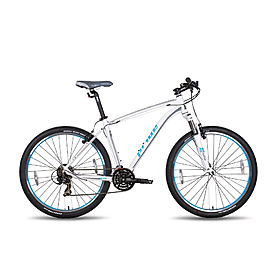 Велосипед горный Pride XC-650 V-br 2015 - 27,5", рама - 21", бело-синий (SKD-82-99)