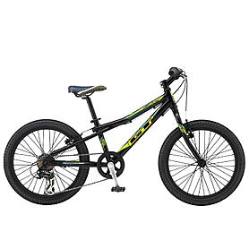 Велосипед подростковый горный GT Aggressor Boys 2015 - 20", рама - 14", черный (GM0159-Black-2015)